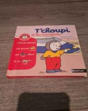 Livre tchoupi et les transports 