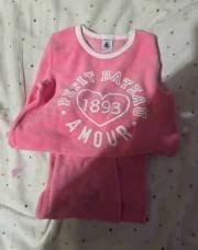 Pyjama 2 pièces rose Petit Bateau 6 ans 