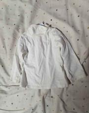 T-shirt à col roulé blanc Okaidi 6 mois