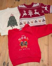 Lot pull de Noël 18 mois