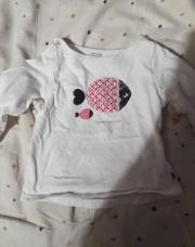 T-shirt poisson Okaidi 9 mois