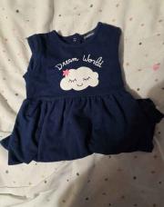Robe marine nuage 9 mois