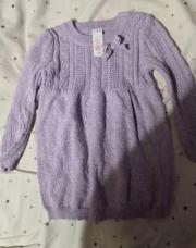 Robe lilas C&A 9 mois