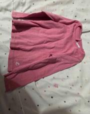 T-shirt rose à pois dorés Petit Bateau 24 mois