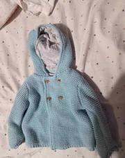 Gilet menthe M&S 6 mois