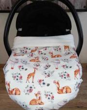 Neuf, couverture maxi biche en polaire