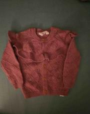 Gilet primark mauve 6 9 mois 