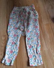 Pantalon a fleurs 2-3ans