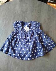 Ensemble robe obaibi bleu 9mois