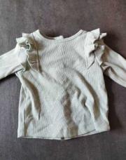 Tee-shirt manches longues Tape a l'oeil 3mois vert clair 