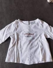 Tee-shirt manches longues Tape à l'oeil 3mois princesse blablabla