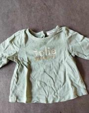 Tee-shirt manches longues Tape à l'oeil 3mois Jolie Bichette