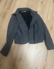 Veste grise en laine taille M/L