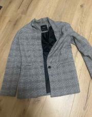 Veste à carreaux Bershka taille s