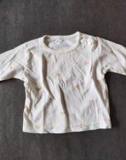 Tee-shirt manches longues Zeeman 3mois cornets de glaces