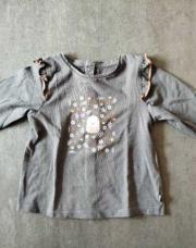 Tee-shirt manches longues Obaibi 6mois gros herisson