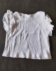 Tee-shirt manche courte Kiabi 3mois blanc