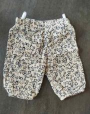 Pantalon Zeeman 1mois floral bleu