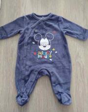 Pyjama bleu mickey orchestra taille 1 mois