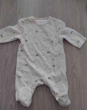 Pyjama beige kiabi taille 1 mois