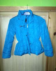 Manteau bleu 134-140 jbc 