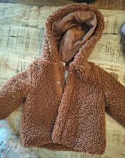 Manteau brun bouclette 3M