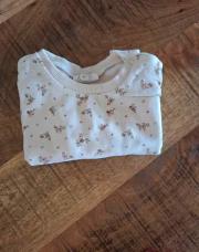 Pull beige fleurs 3m