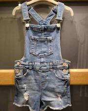 Salopette courte C&A - taille 8 ans
