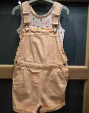 Ensemble salopette et blouse Kiabi - taille 8 ans