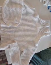 Pull blanc shein 12 ans