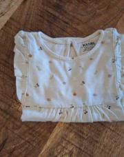 Blouse cerise 6m