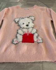 Pull chien Noël Musical et lumineux 8 ans 