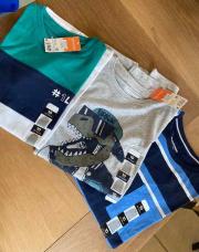 3 t-shirt longues manches 10 ans