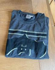 T-Shirt longues manches 134-140 Halloween 
