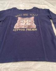 T-shirt M-longues chat In Extenso 8 ans