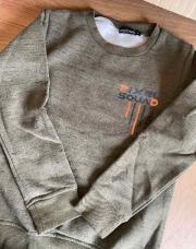 Pull 8 ans kaki 