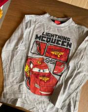 T-shirt cars gris 8 ans 