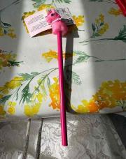 Nouveau crayon noir licorne rose 