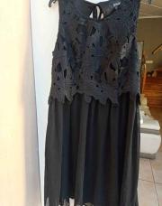 Robe noir dentelle taille 40