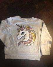 Pull licorne H&M 2/4 ans
