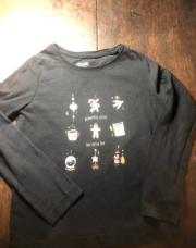 Pull noir noël kiabi 4 ans