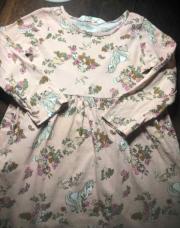 Robe rose licorne h&m3/4 ans 