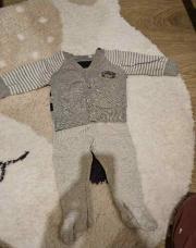 2pc gilet mexx et pantalon 62cm gris