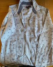 Chemise C&A 128 dino