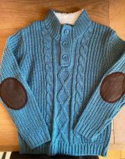 Pull côtelé neuf 6 ans 