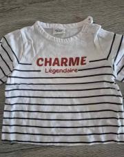 T-shirt charme 6m