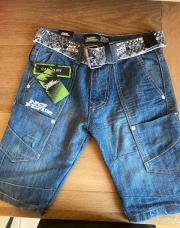 Bermuda jean’s neuf 7-8 ans 