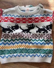 Pull Hema Noël 6M