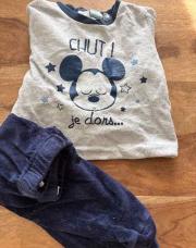 Pyjama Mickey 2 pièces 6M