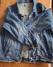 Veste en jeans belle en xl t48 